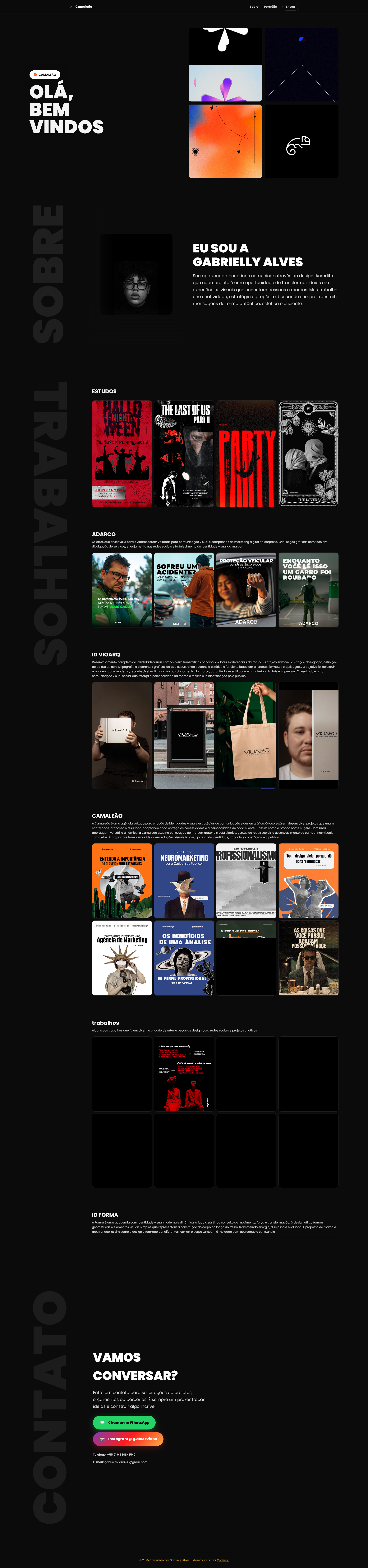 Camaleão - Gabrielly Alves